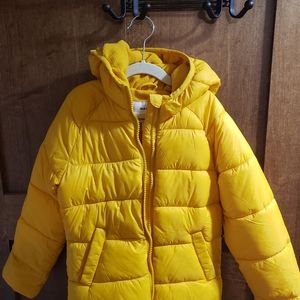 Old Navy S(6-7) Fleece Lined Puffer with Hood